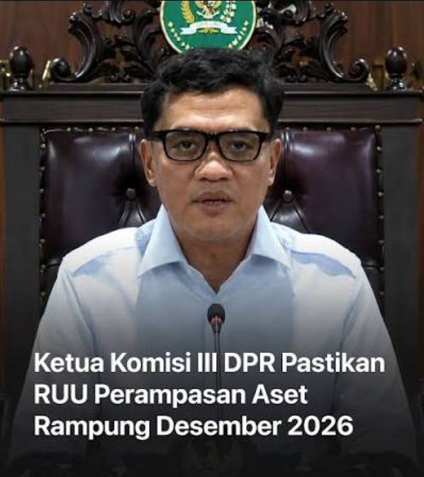 RUU Perampasan Aset Kian Dekat, DPR Janji Disahkan Desember 2026