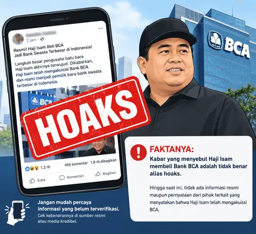 Kuasa Hukum Jhonlin Group Sebut Kabar H Isam Akuisisi BCA Adalah Hoaks