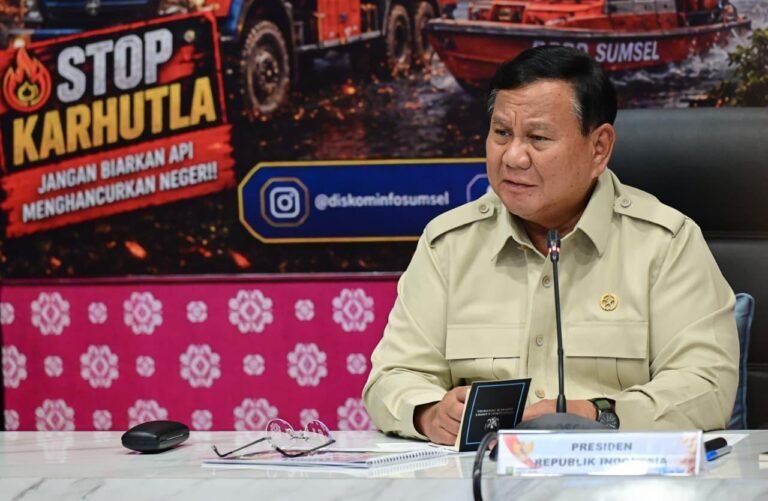 Presiden Prabowo Prioritaskan Keselamatan Masyarakat, Pemerintah Kerahkan 5 Strategi Penanganan Karhutla